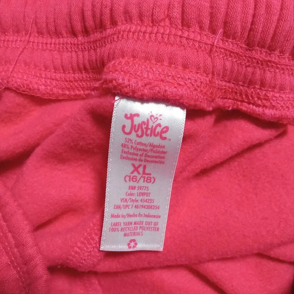Justice sweatpants